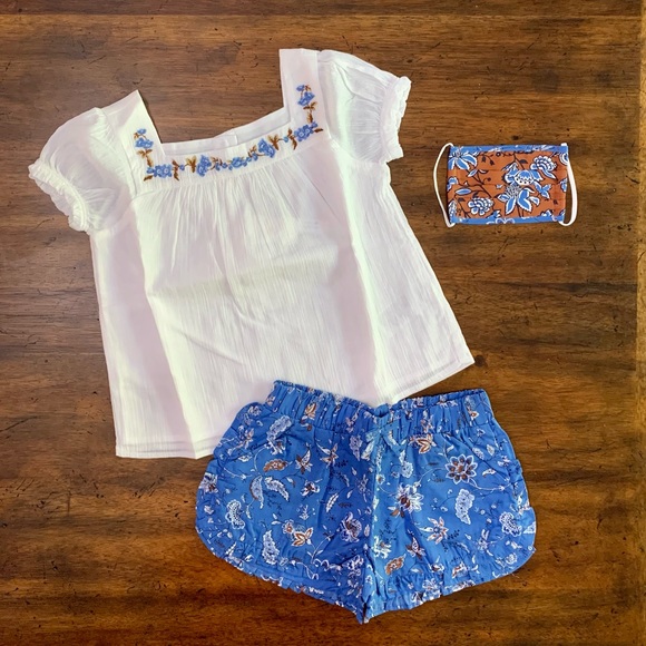 💕 Janie and Jack 4 piece Shorts Set Size 5 NWT - Picture 2 of 16